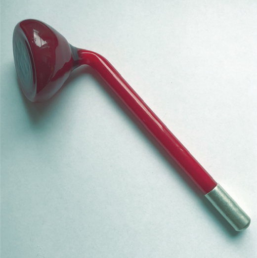 Flaechenelektrode rot
